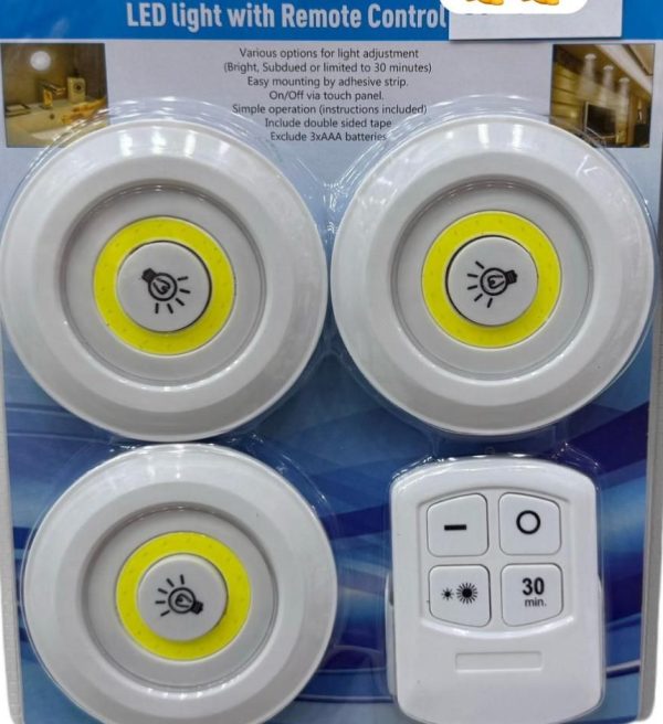 ✨چراغ LED باکنترل از راه دور✨